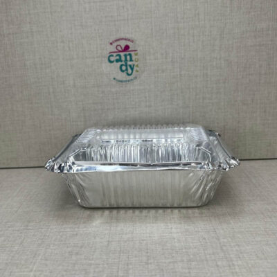 Envase de Aluminio C5 tapa pet. Pack 20 unidades