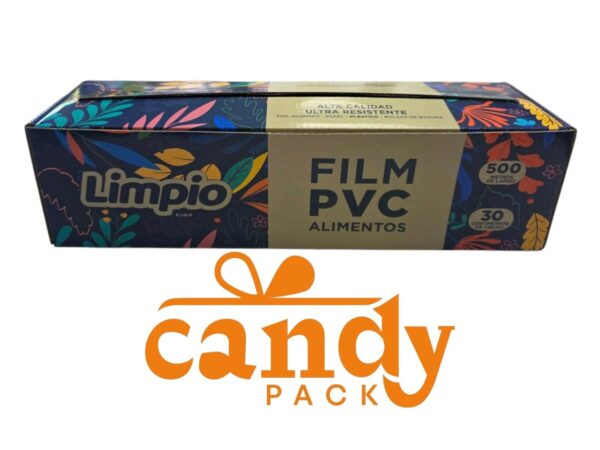 Film PVC Alimentos. Caja y Cortante 500Mtrs - Imagen 2