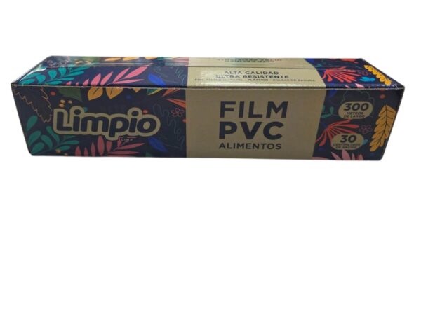 Film PVC Alimentos. Caja y Cortante 300Mtrs - Imagen 2